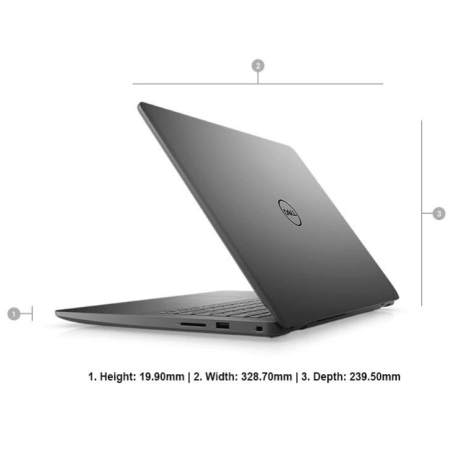 LAPTOP DELL VOSTRO V3405-P132G002 (AMD R3 3250U/ 8G/ HDD 1TB 14” FHD/ WIN 10 + OFFICE HOME/ ĐEN)