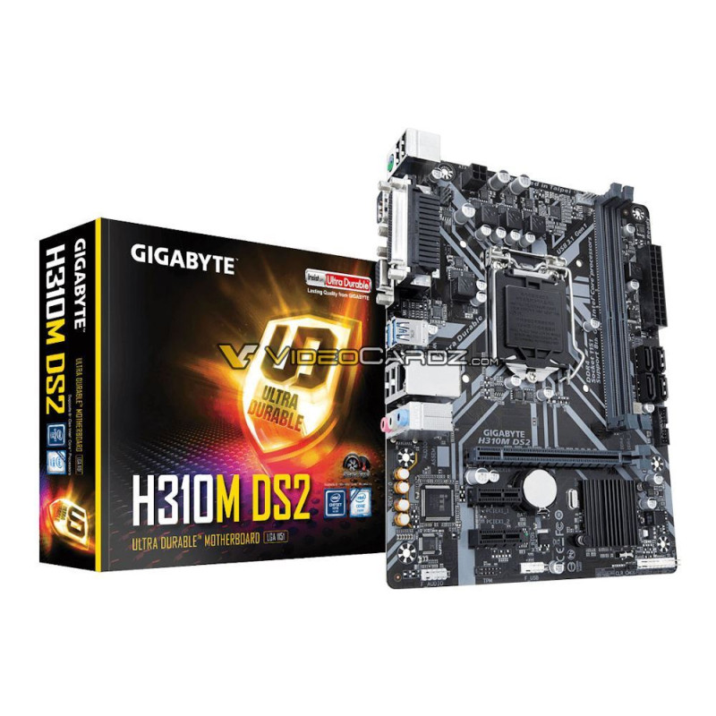 Mainboard Gigabyte H310M-DS2 (Chipset Intel H310/ Socket LGA1151/ VGA onboard)