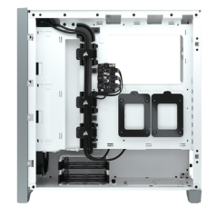 Case máy tính Corsair iCUE 4000X RGB TG White (CC-9011205-WW)