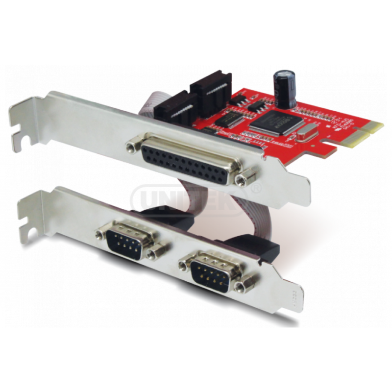 Card PCI - COM 25 + COM 9 Express UNITEK Y-7508