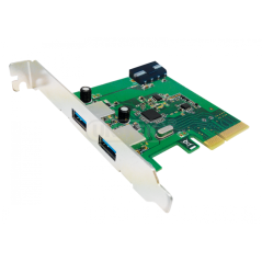 Card PCI-E-2USB 3.1 Y-7305 Express UNITEK