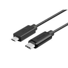 Cáp Type-C - Micro USB UNITEK Y-C473BK