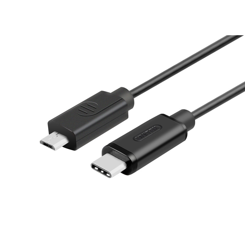 Cáp Type-C - Micro USB UNITEK Y-C473BK