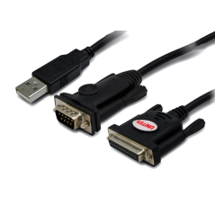 Cáp USB 2.0-Com 9K+Com 25L 1.5m Y-107 UNITEK (N)