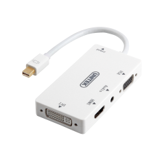 Cáp Mini Displayport - HDMI + DVI + VGA + AUDIO UNITEK Y-6354