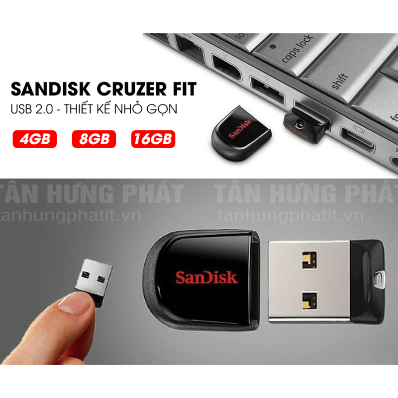 USB SanDisk Cruzer Fit 2.0